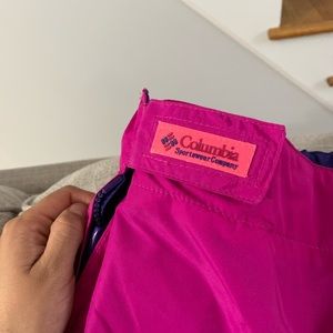 Hot Purple skii pants- like new size L